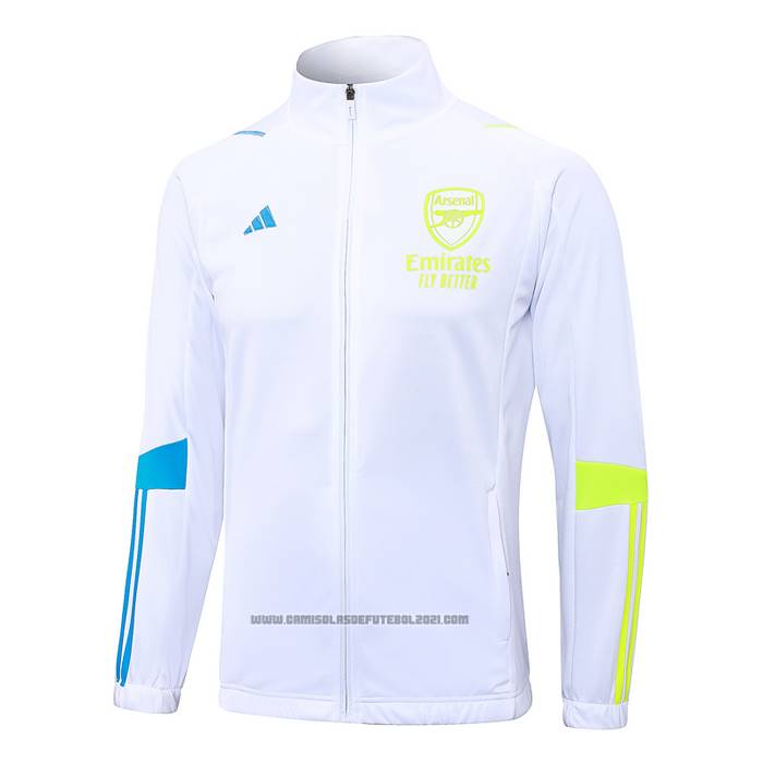 Jaqueta Arsenal 2023-2024 Branco